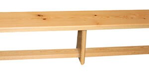 Banco Sueco De Madera 2Mts