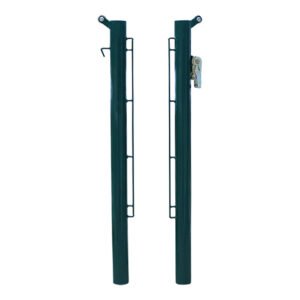 Juego Postes Pádel Metálicos 80Mm Fijos Deluxe