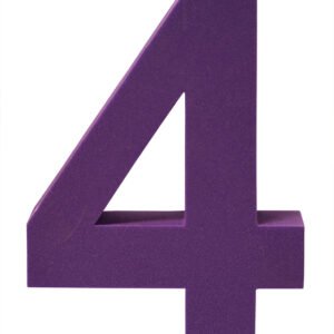 Lote 5 Minitapices Numeros Colores Variados