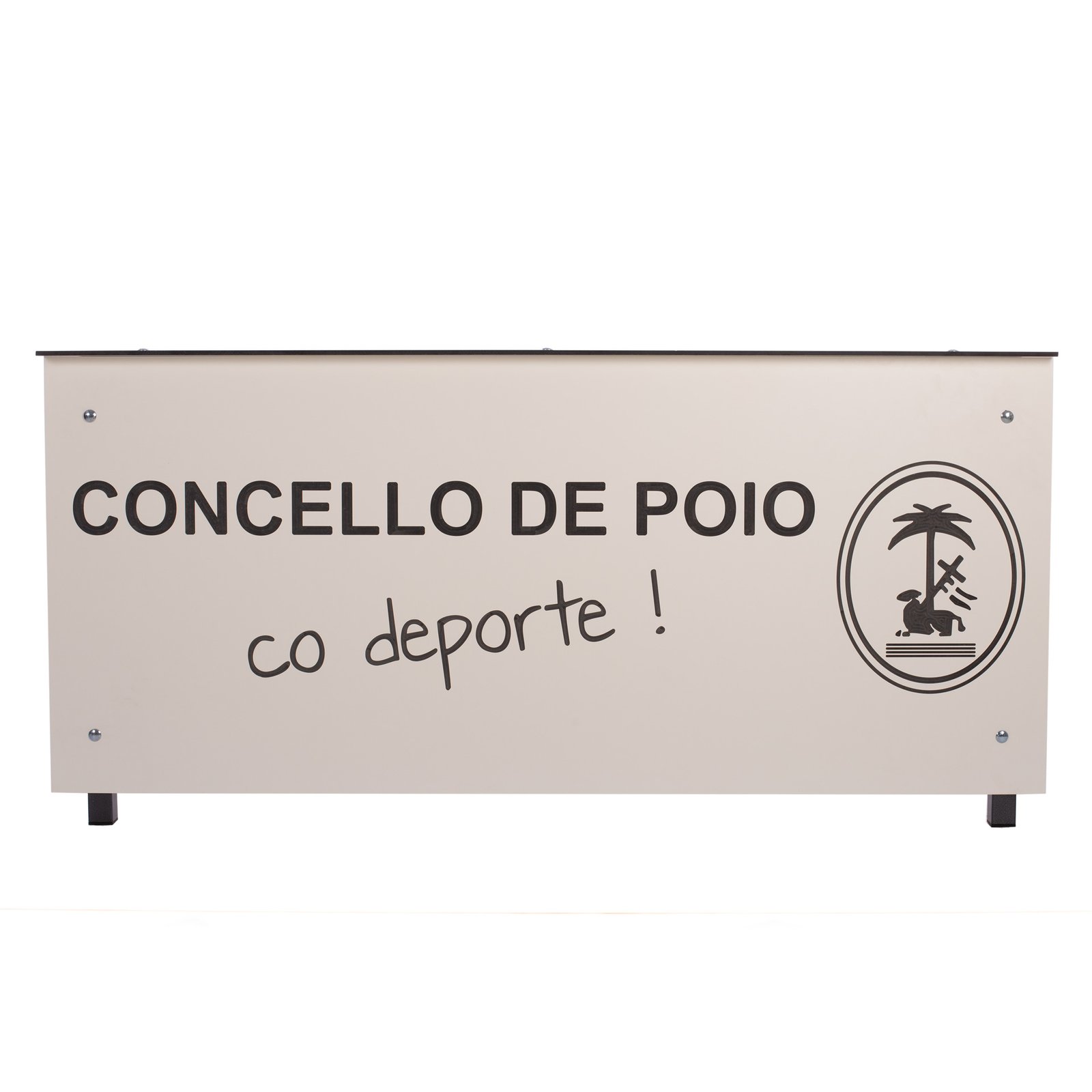 mesa anotadores basic fenólico 8mm blanco