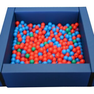 Piscina Cuadrada Llenado Pelotas, 150X150X40Cm Alto X 15Cm Ancho