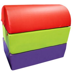 Plinton Desmontable Curvo De Espuma -Tres Piezas- 100X60X90Cm
