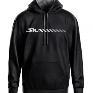 Sudadera Capucha Niño Siux Mali Negro