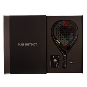 Pack Pala De Pádel Vibor-A Titan 15K Black Twill