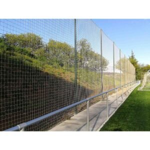 Poste Metálico 6M Para Red Protección Con Pletina Para Atornillar