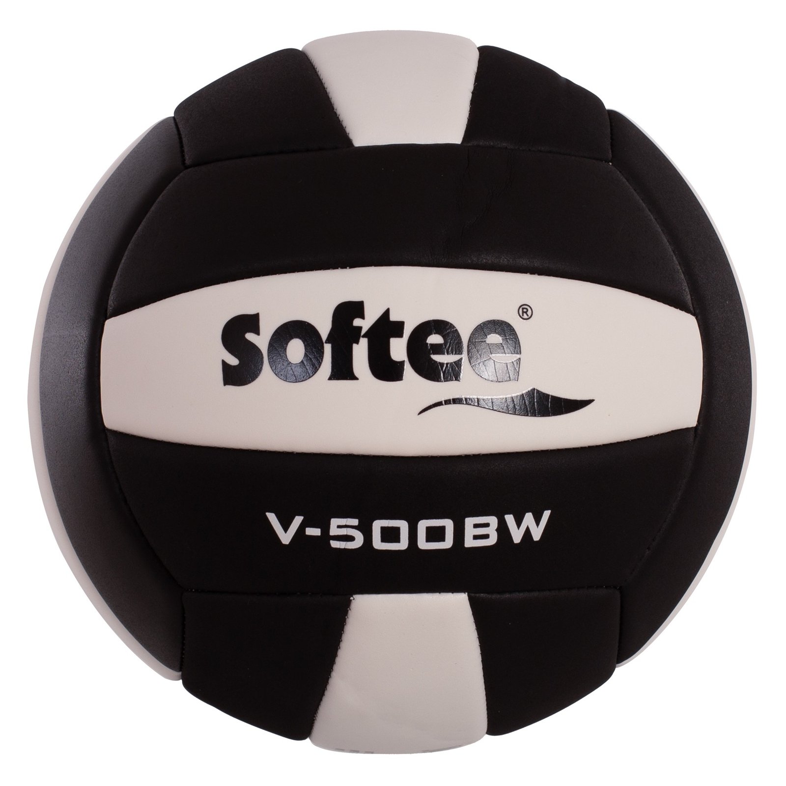 balón voley softee v500bw 5 negro blanco