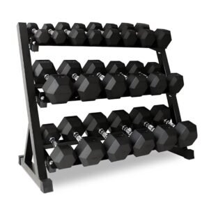 Mancuernero Softee Para Mancuernas Hexagonales