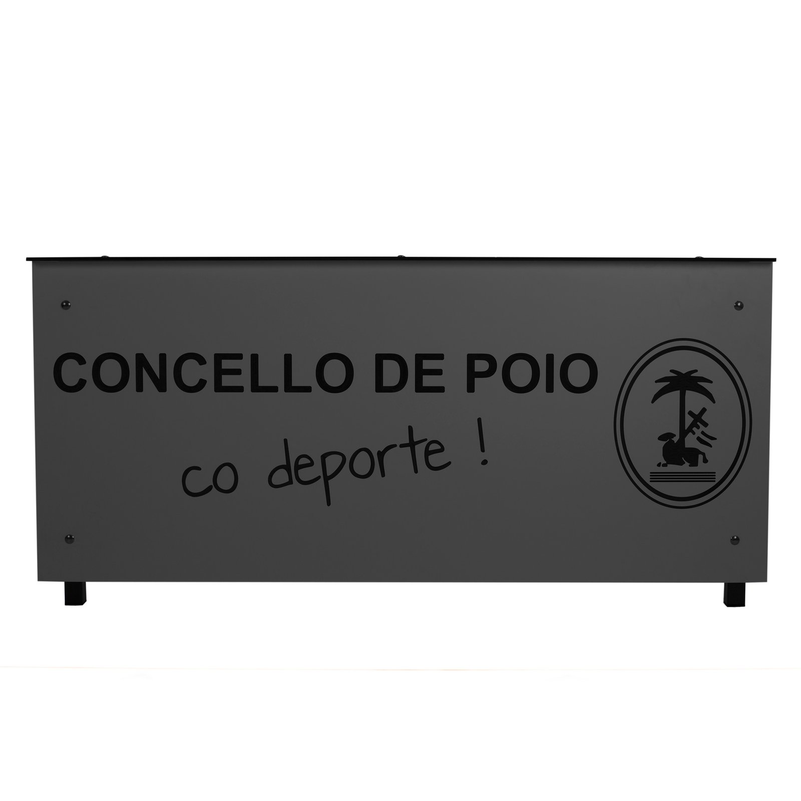 mesa anotadores completa fenólico 12mm color personalizable 10