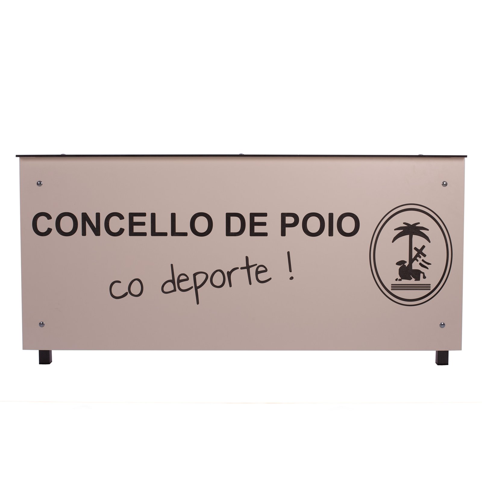 mesa anotadores completa fenólico 12mm color personalizable 6