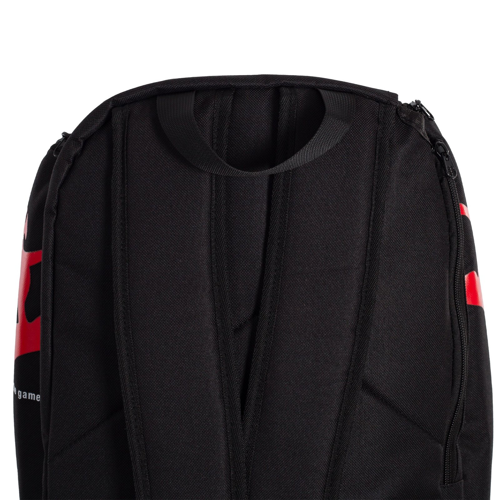 mochila black crown focus única negro rojo 6
