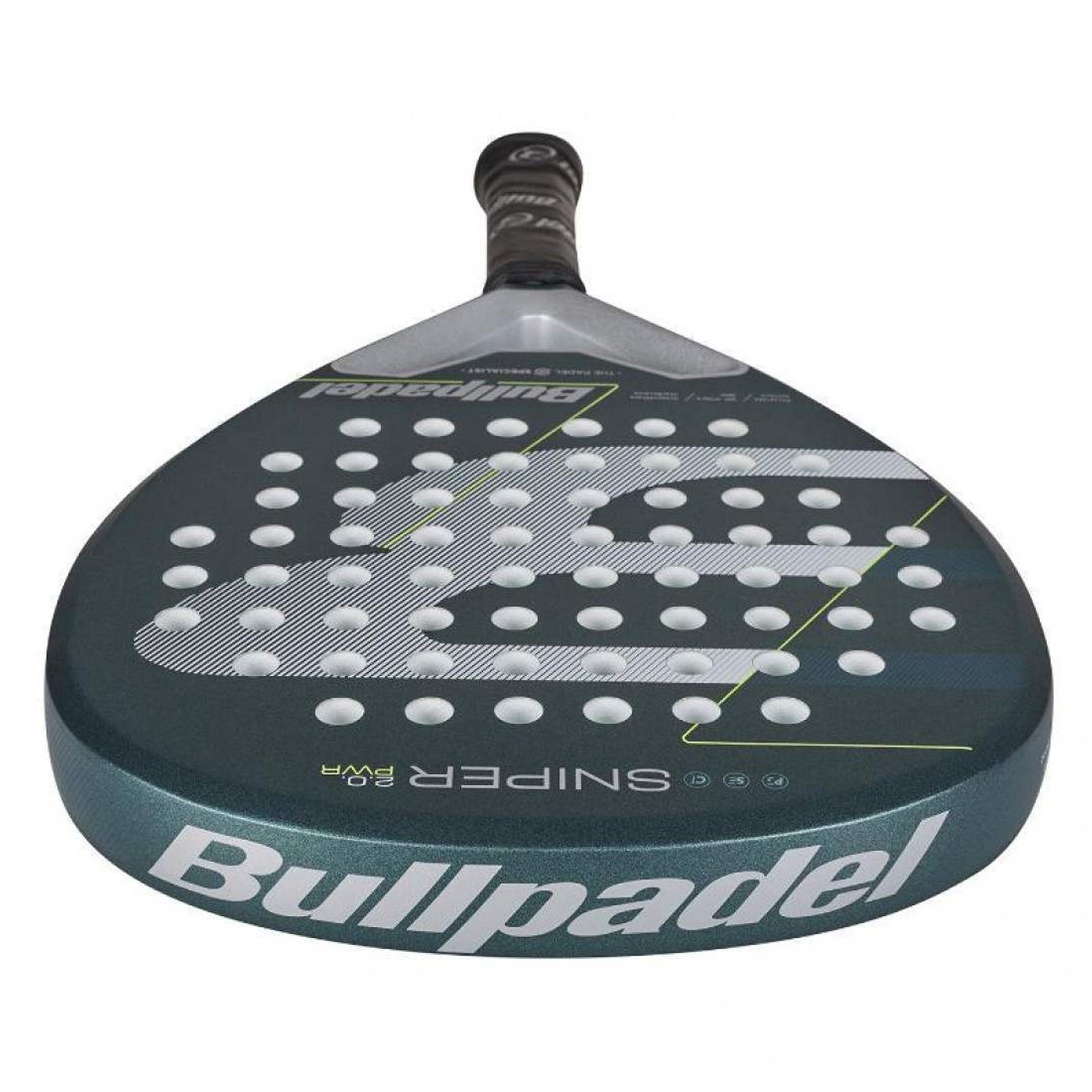 pala de pádel bullpadel sniper 2.0 power azul claro 2026 1