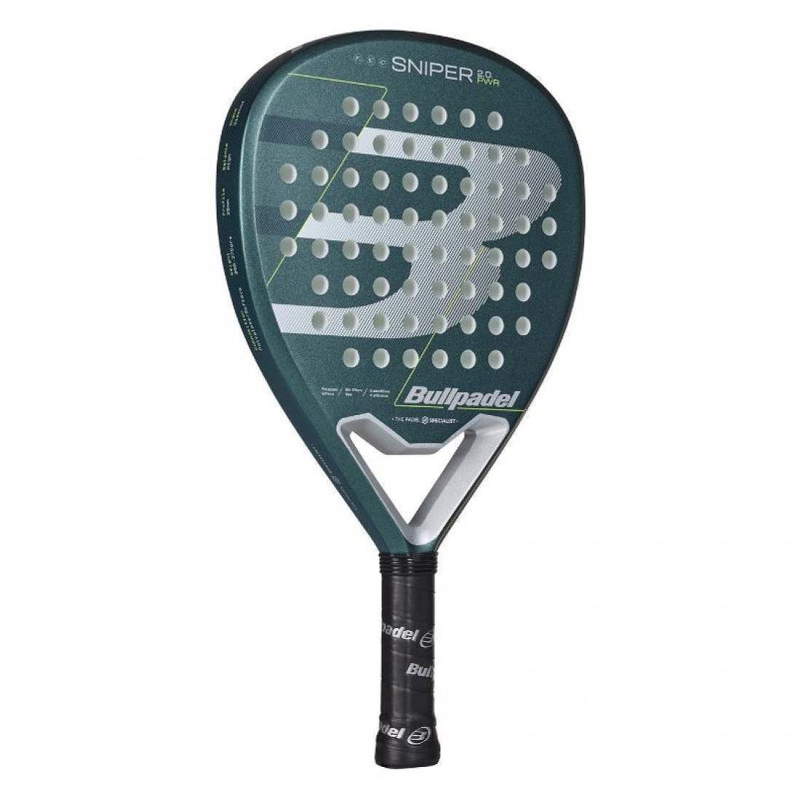pala de pádel bullpadel sniper 2.0 power azul claro 2026 2