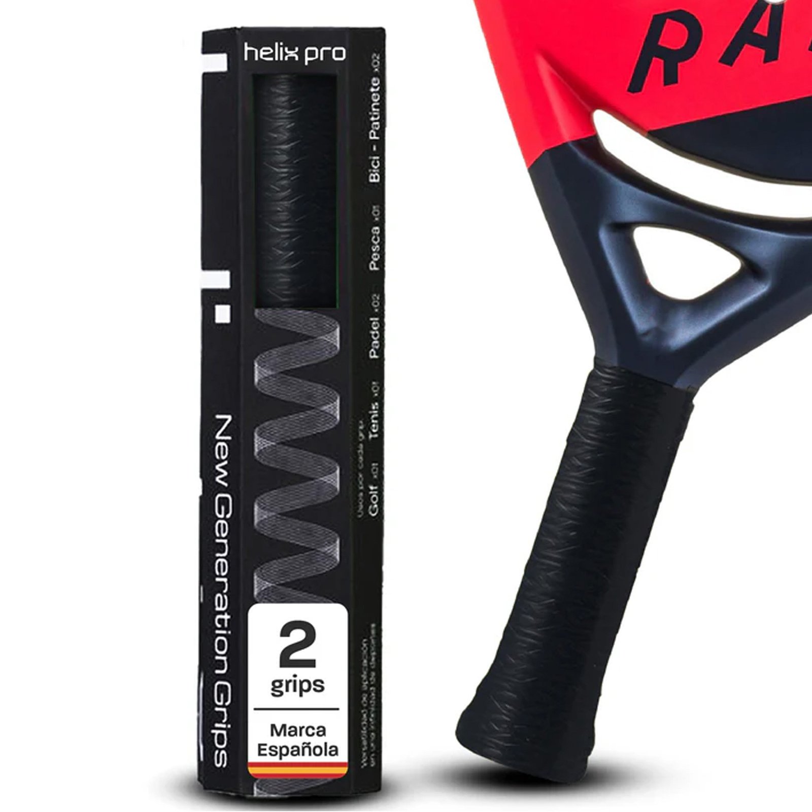 grip pádel helix pro negro