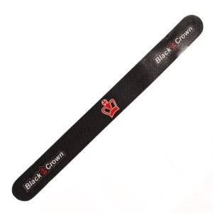 Protector De Pala De Pádel Black Crown Ure Redondo Negro-Rojo