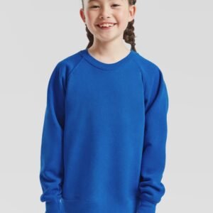 Sudadera Fruit Of The Loom  Classic Raglan Infantil