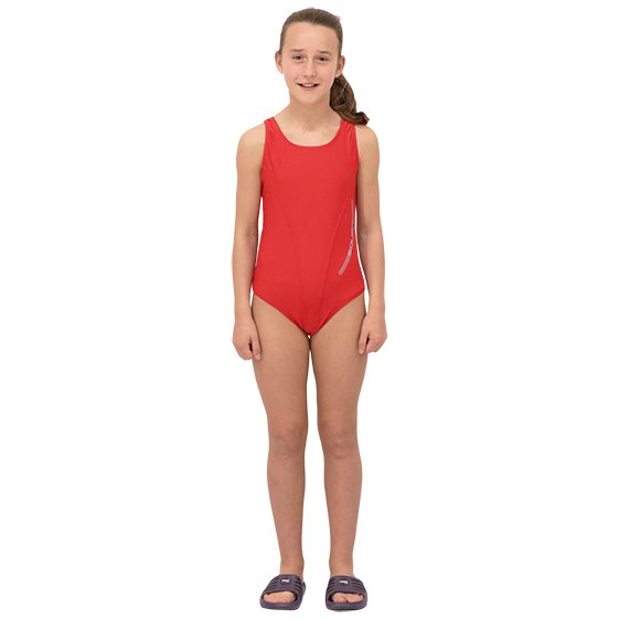 bañador squba series training niña rojo 2