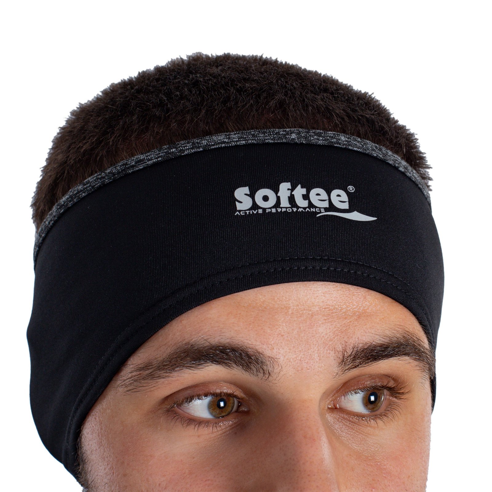 bandana running softee active performance única negro 1