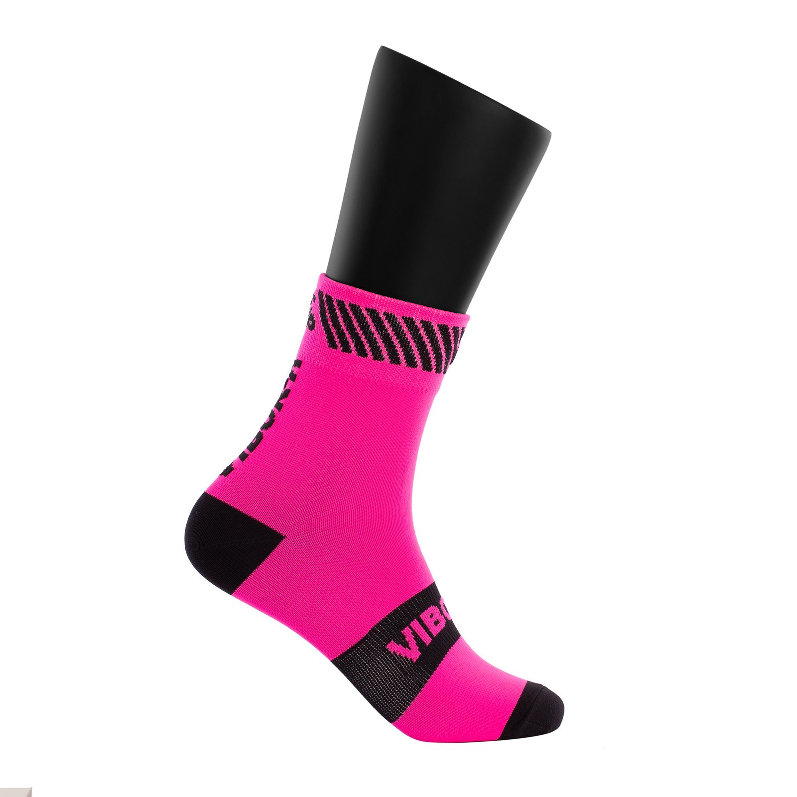 calcetines vibor-a kait media caña rosa negro