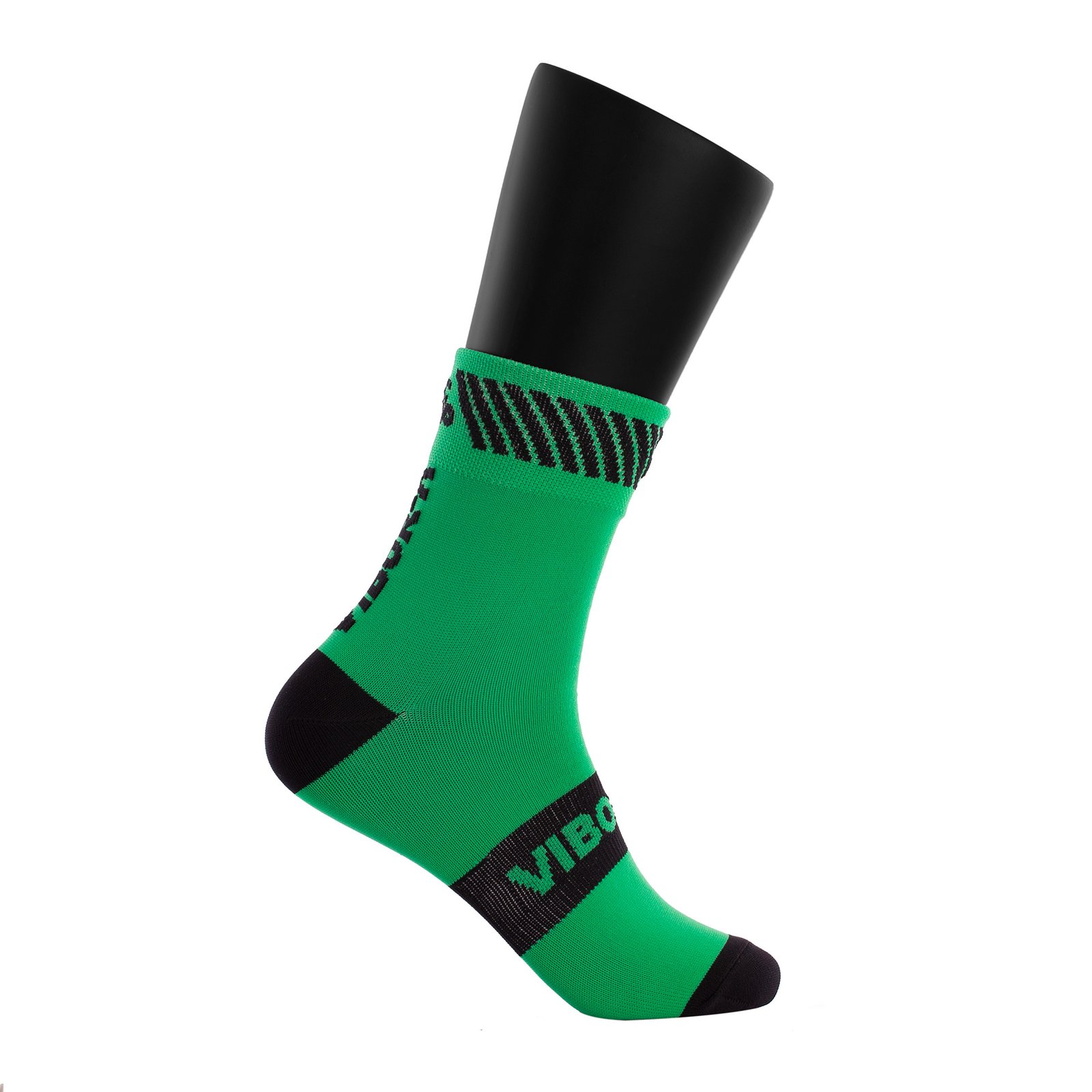 calcetines vibor-a kait media caña verde negro