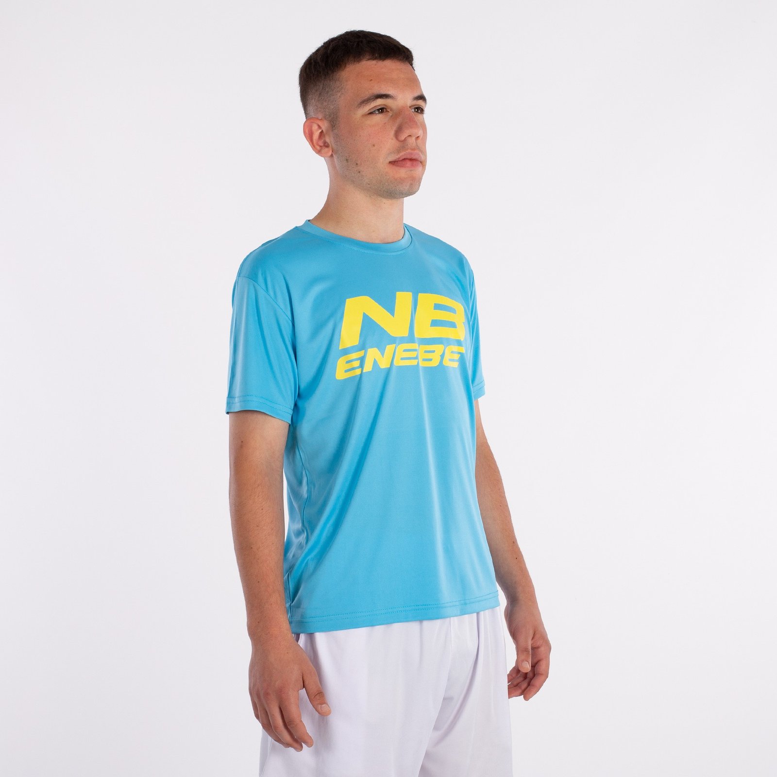 camiseta enebe hombre zircon azul