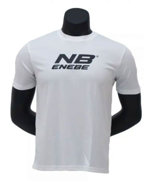 camiseta enebe hombre zircon blanco