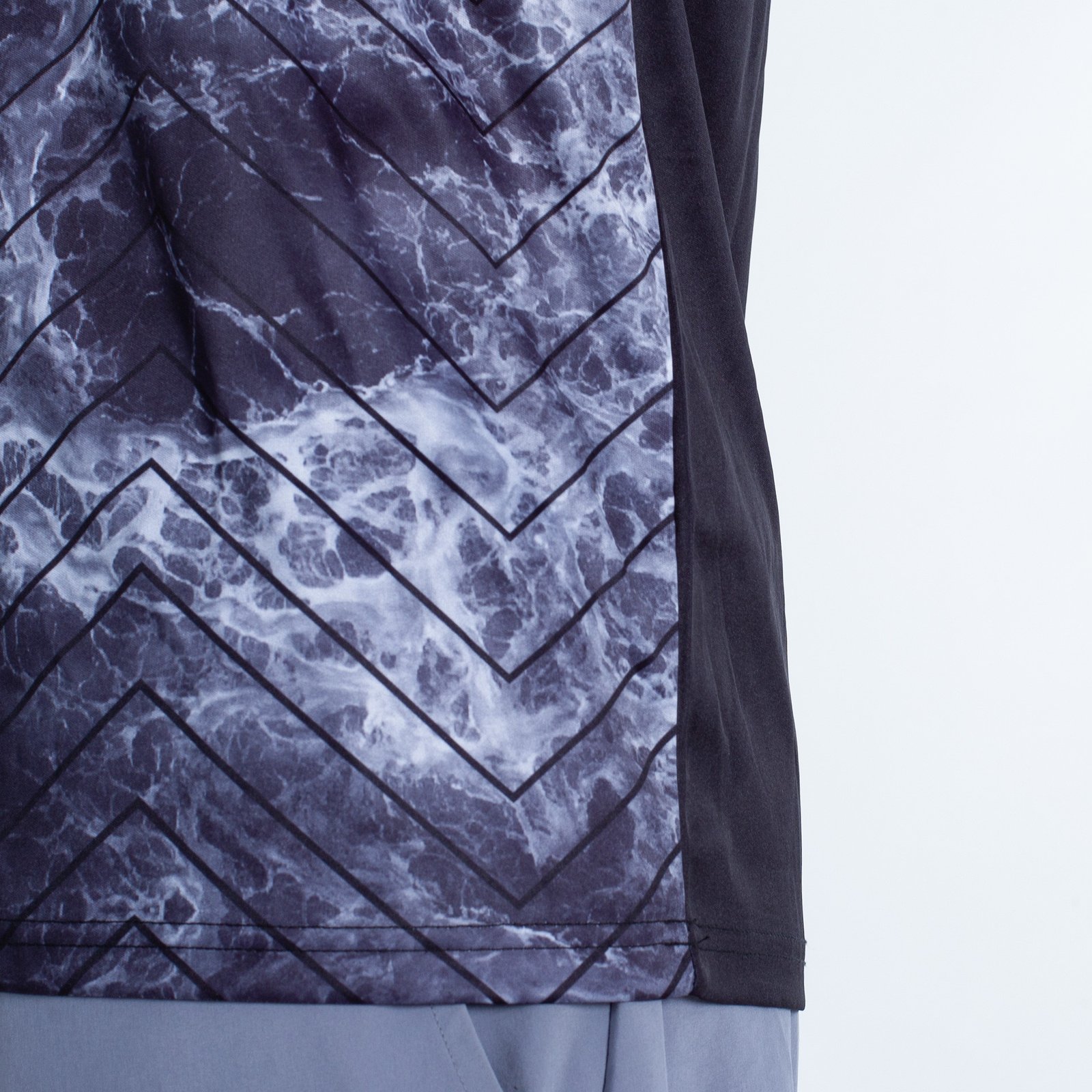 camiseta softee trionic negro gris 4