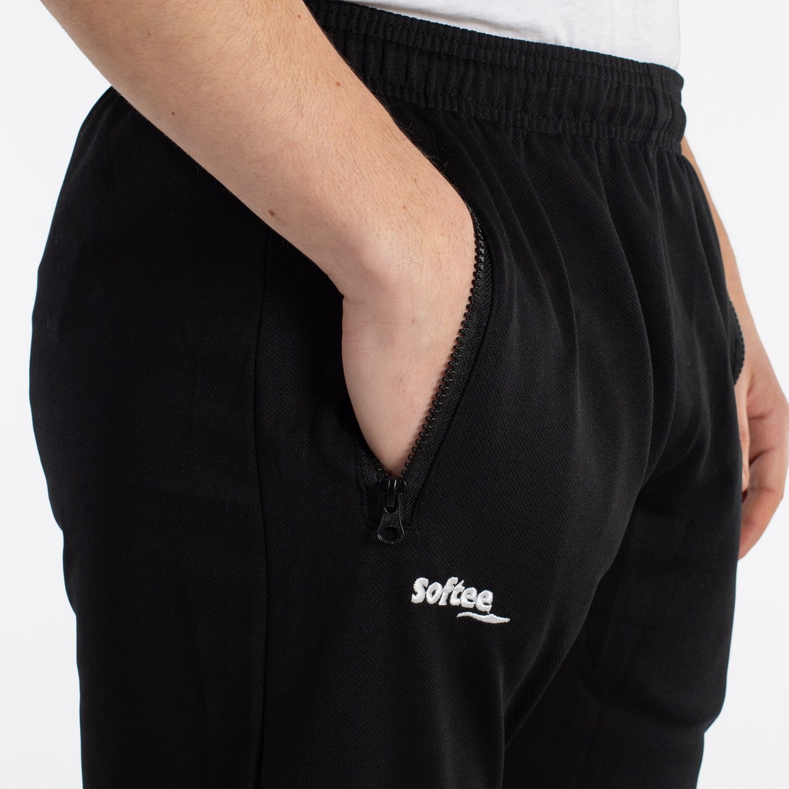 chándal softee fed adulto negro blanco 17