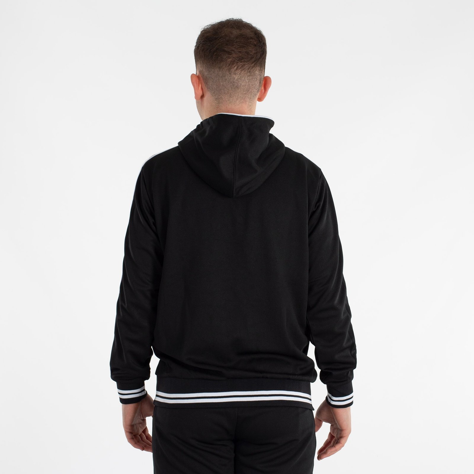 chándal softee fed adulto negro blanco 2