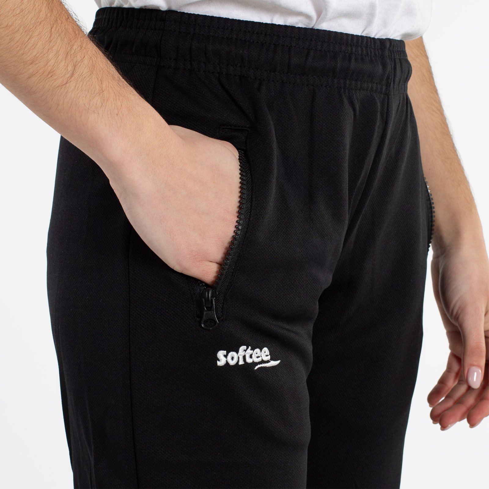 chándal softee fed adulto negro blanco 21
