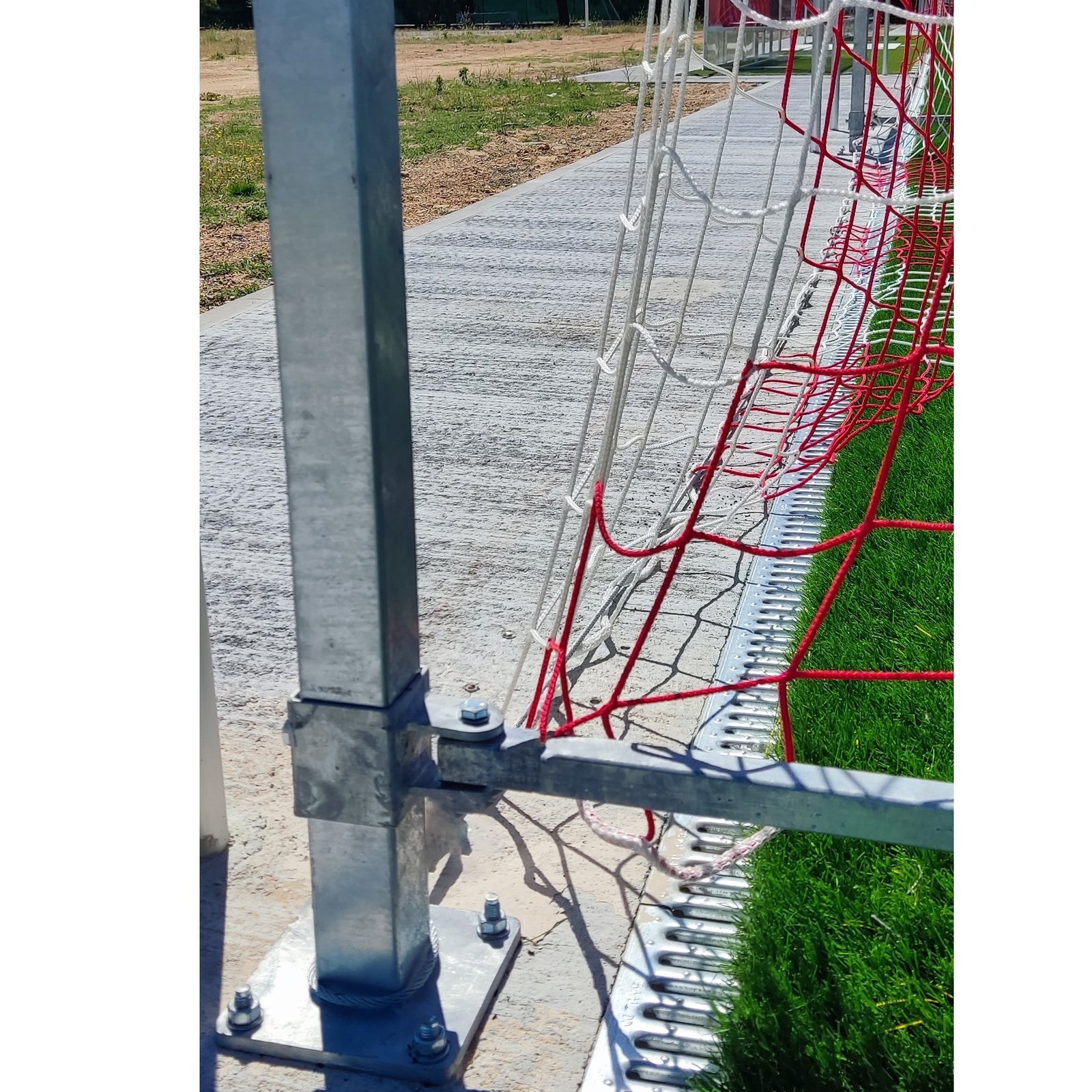 jgo porterías al. fútbol7 90mm abatibles arquillos galv caliente 3