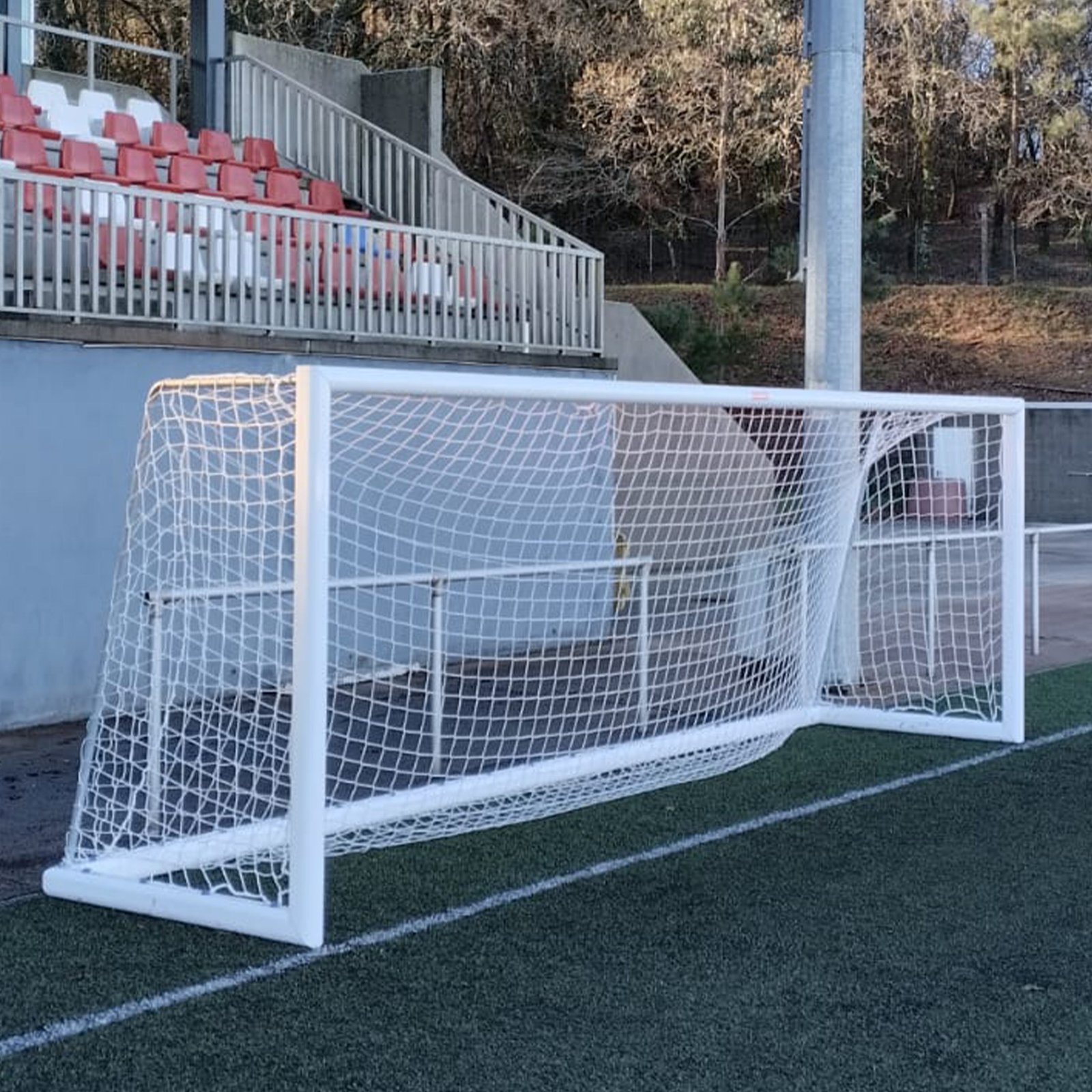 juego porterías aluminio fútbol 7 120×100 mm trasladables 3