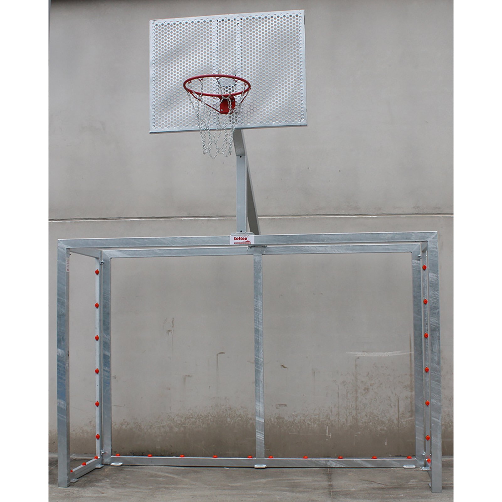 juego porterías galvanizadas fútbol sala/balonmano – canasta basket 1