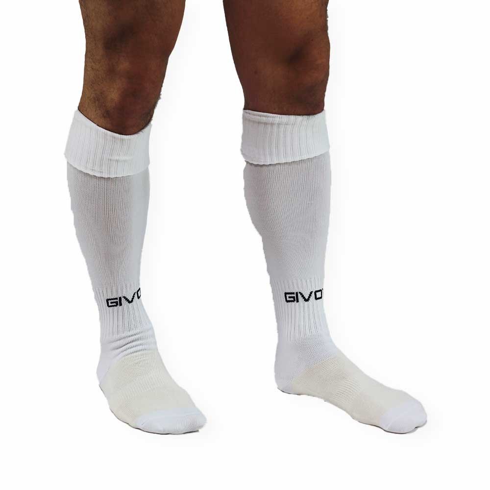 medias de fútbol givova blanco 3