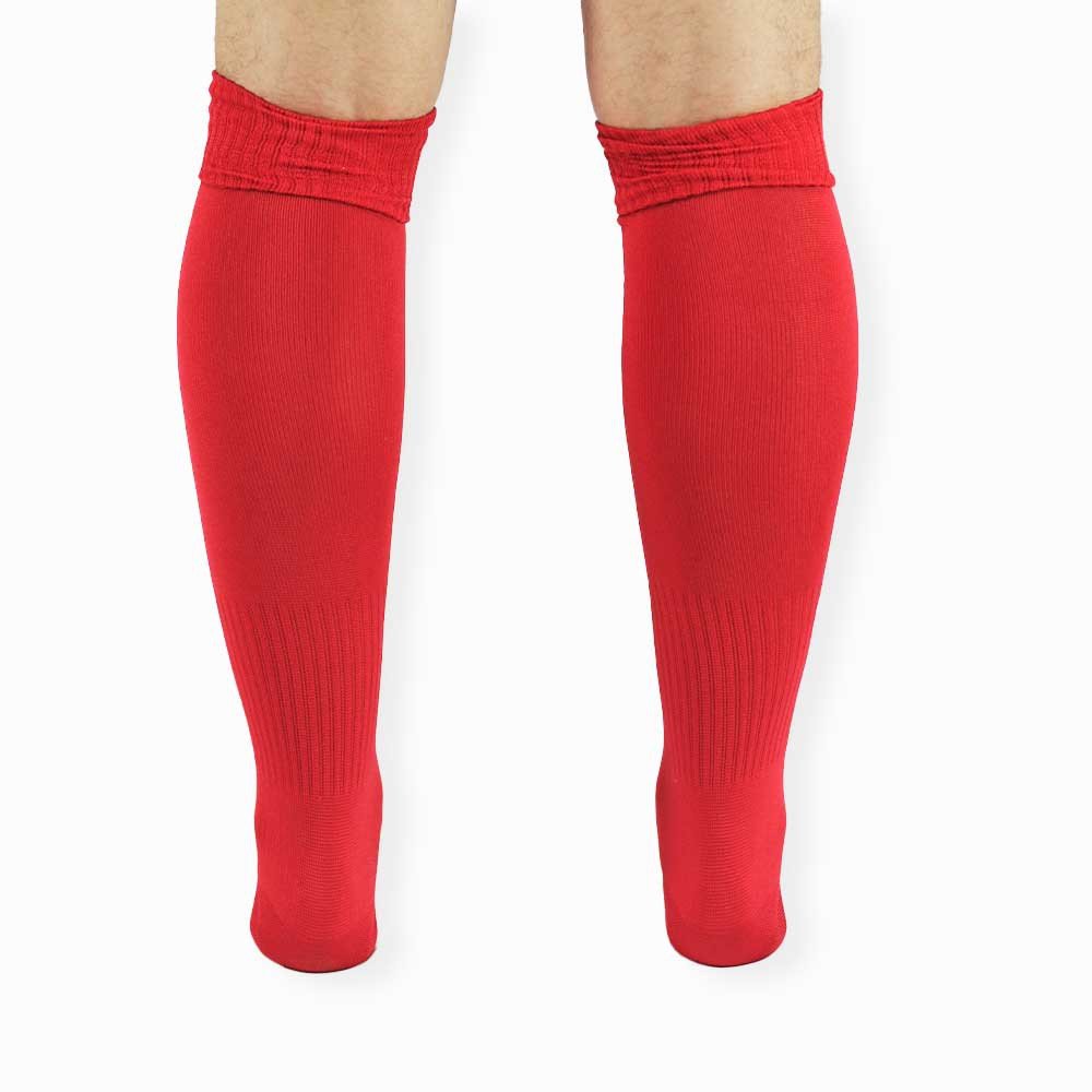 medias de fútbol givova rojo 3