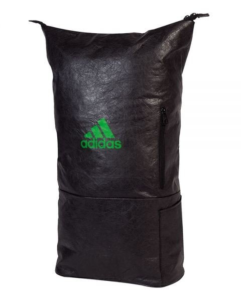 mochila adidas multigame negro/verde 2