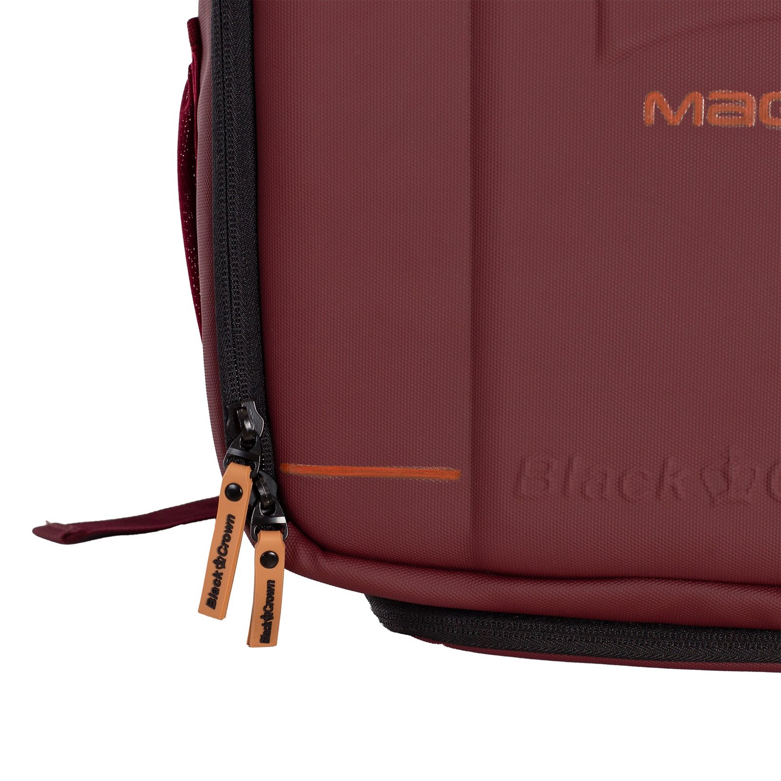 mochila black crown magic burdeos dorado 8