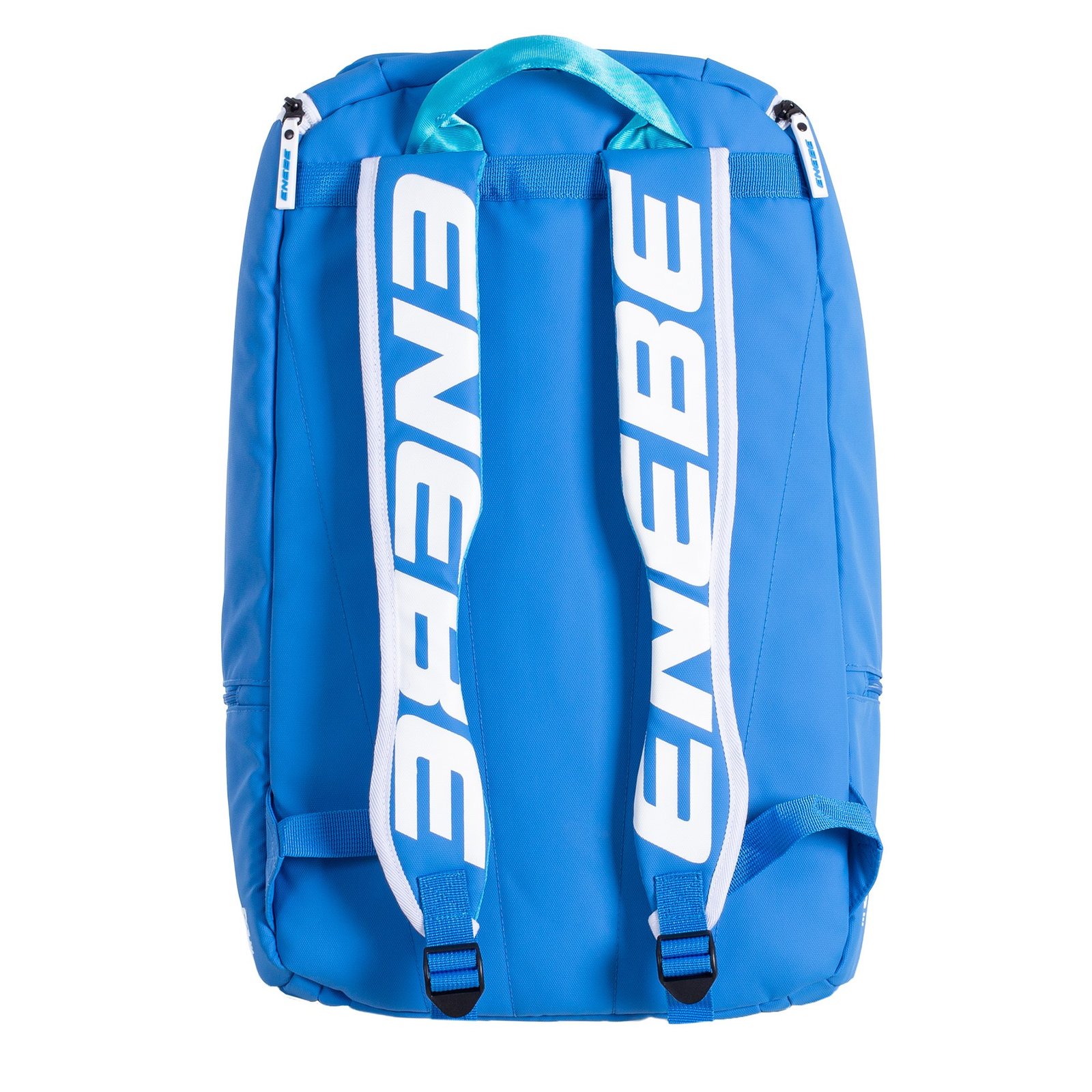 mochila enebe mustang azul blanco