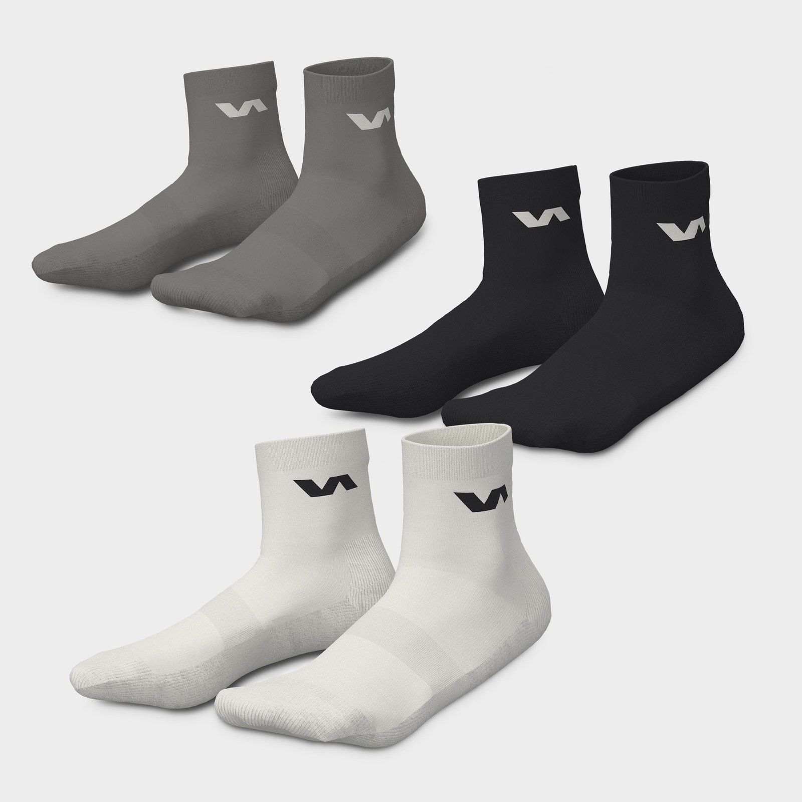 pack de 3 calcetines varlion pro gym men 2
