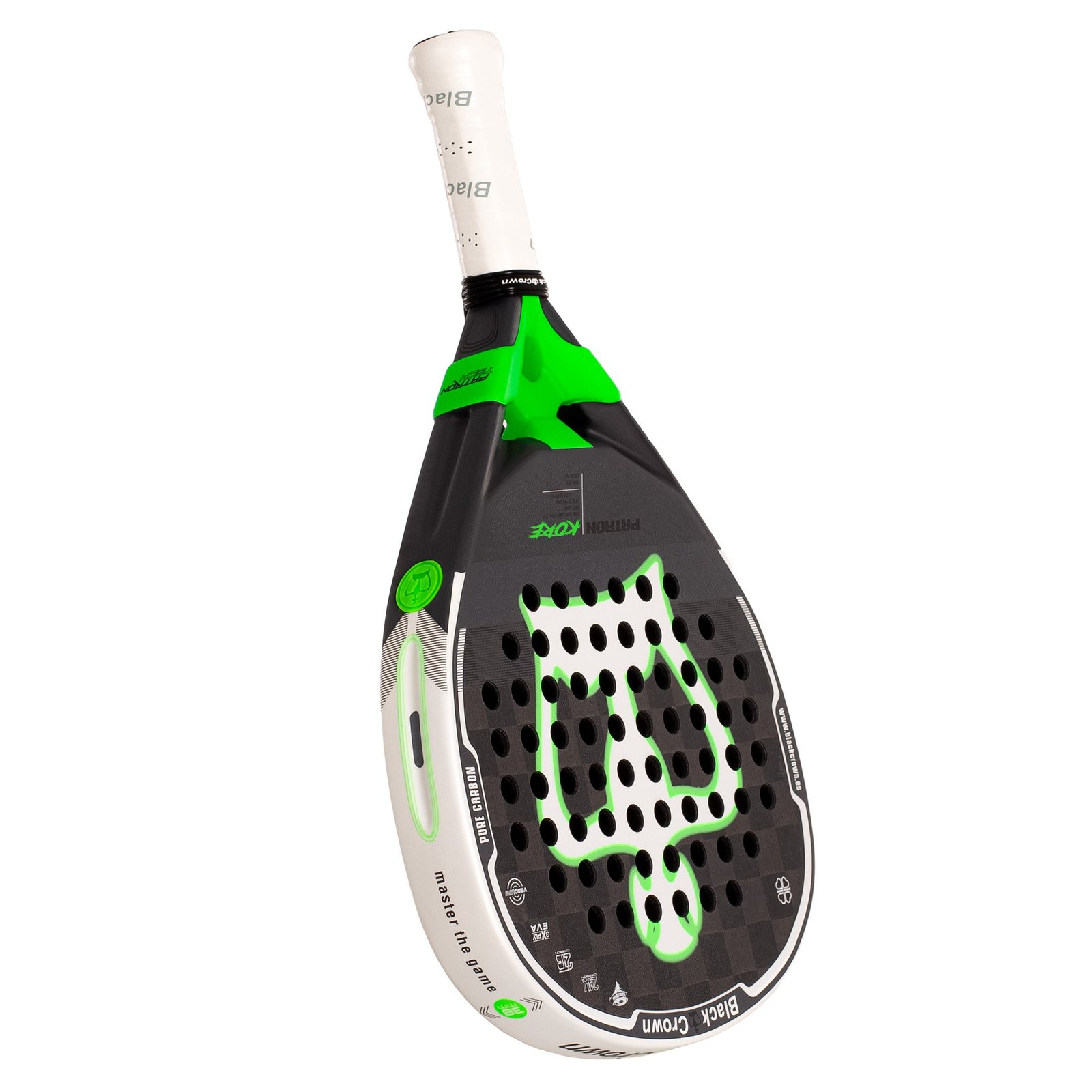 pala de pádel black crown patron kore 1