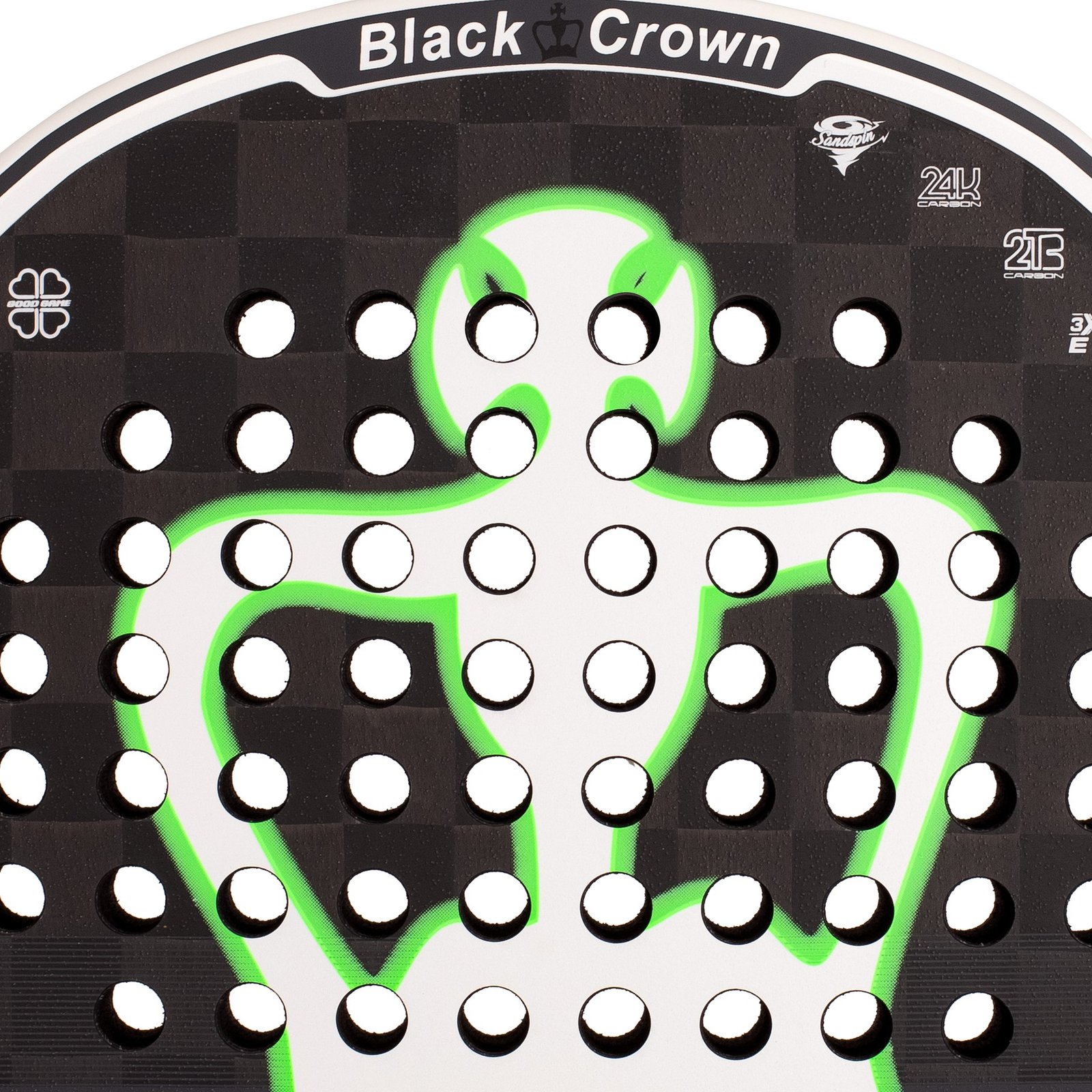pala de pádel black crown patron kore 2