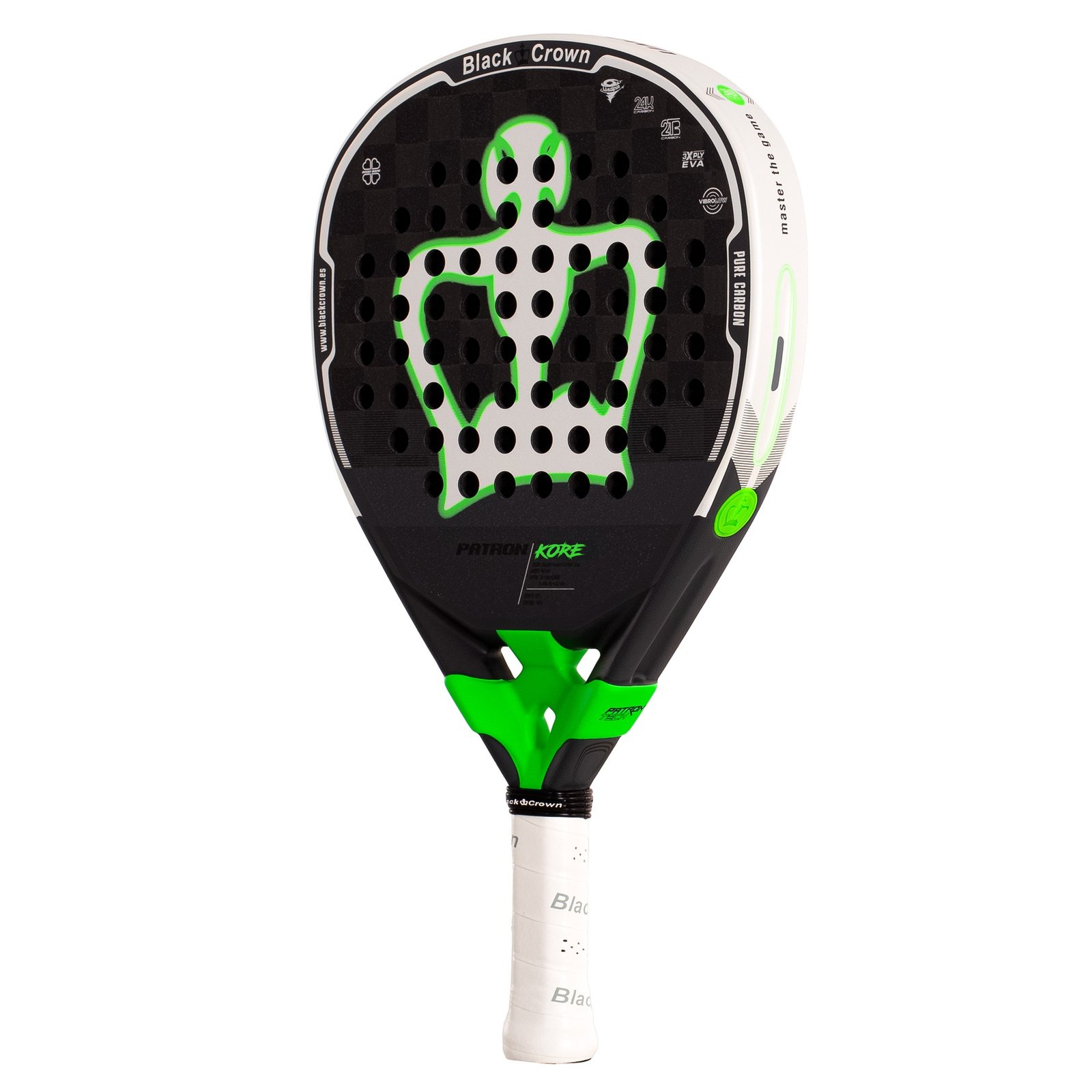 pala de pádel black crown patron kore 5