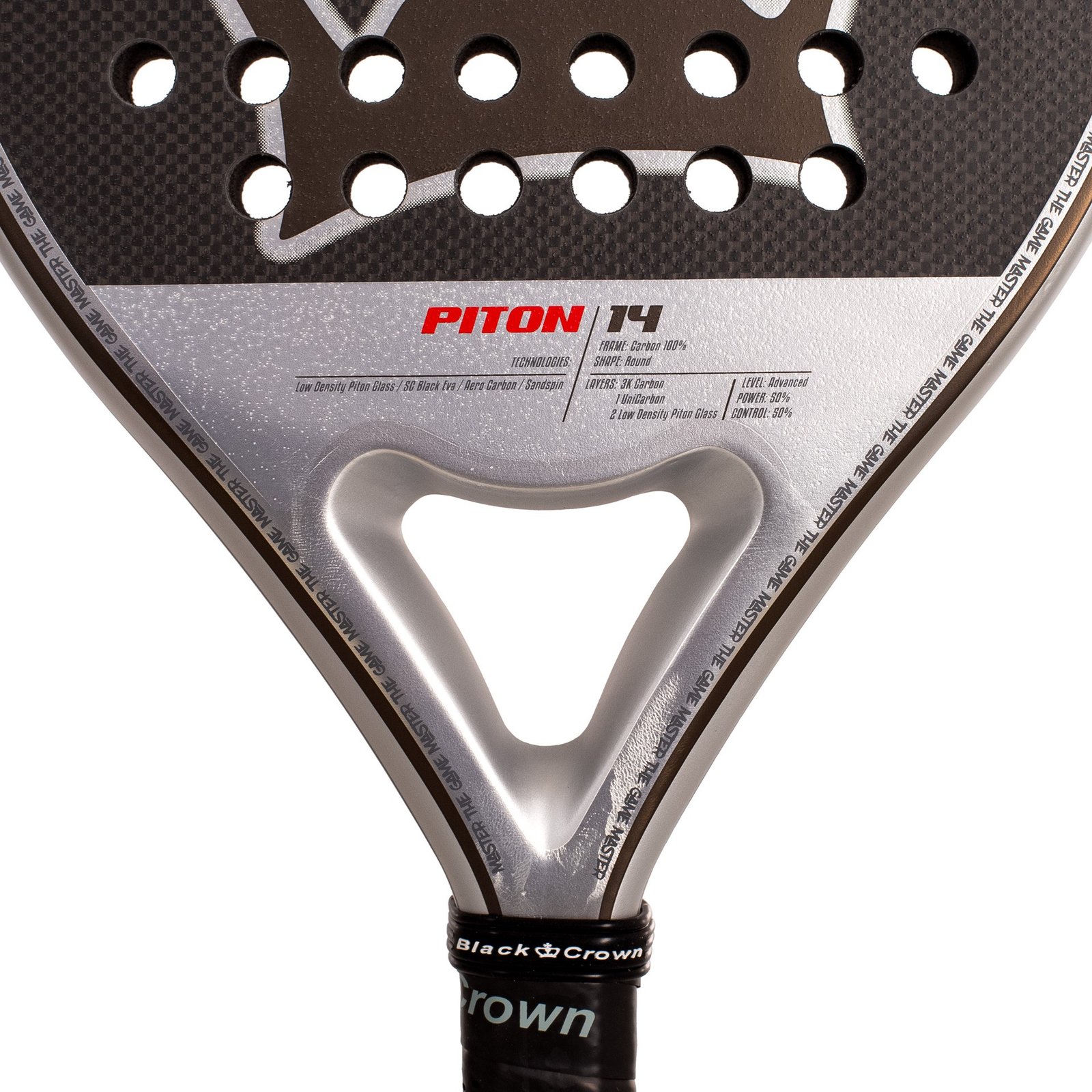 pala de pádel black crown piton 14 4