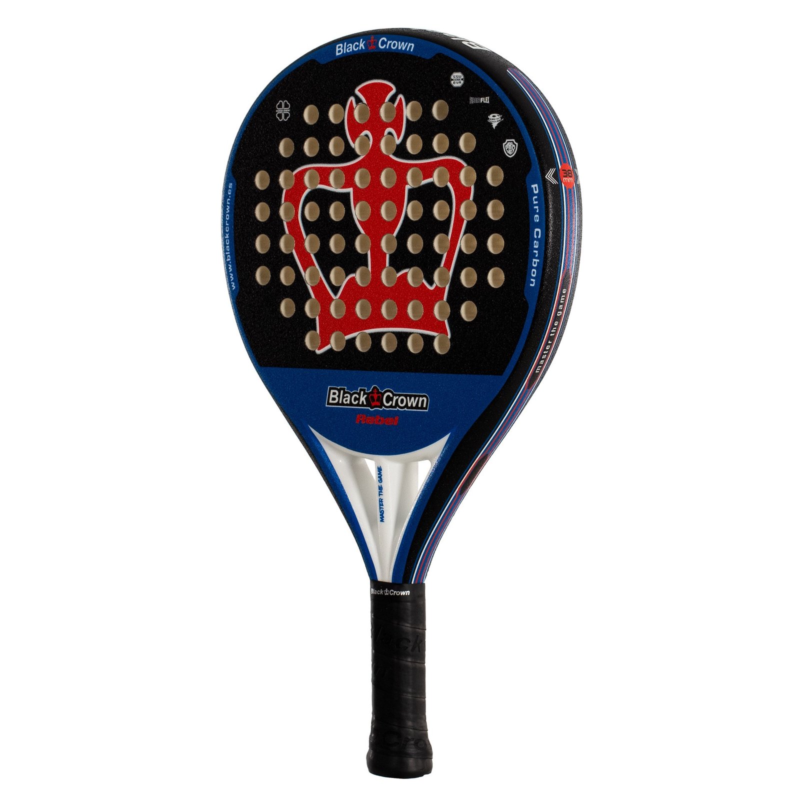 pala de pádel black crown rebel 2
