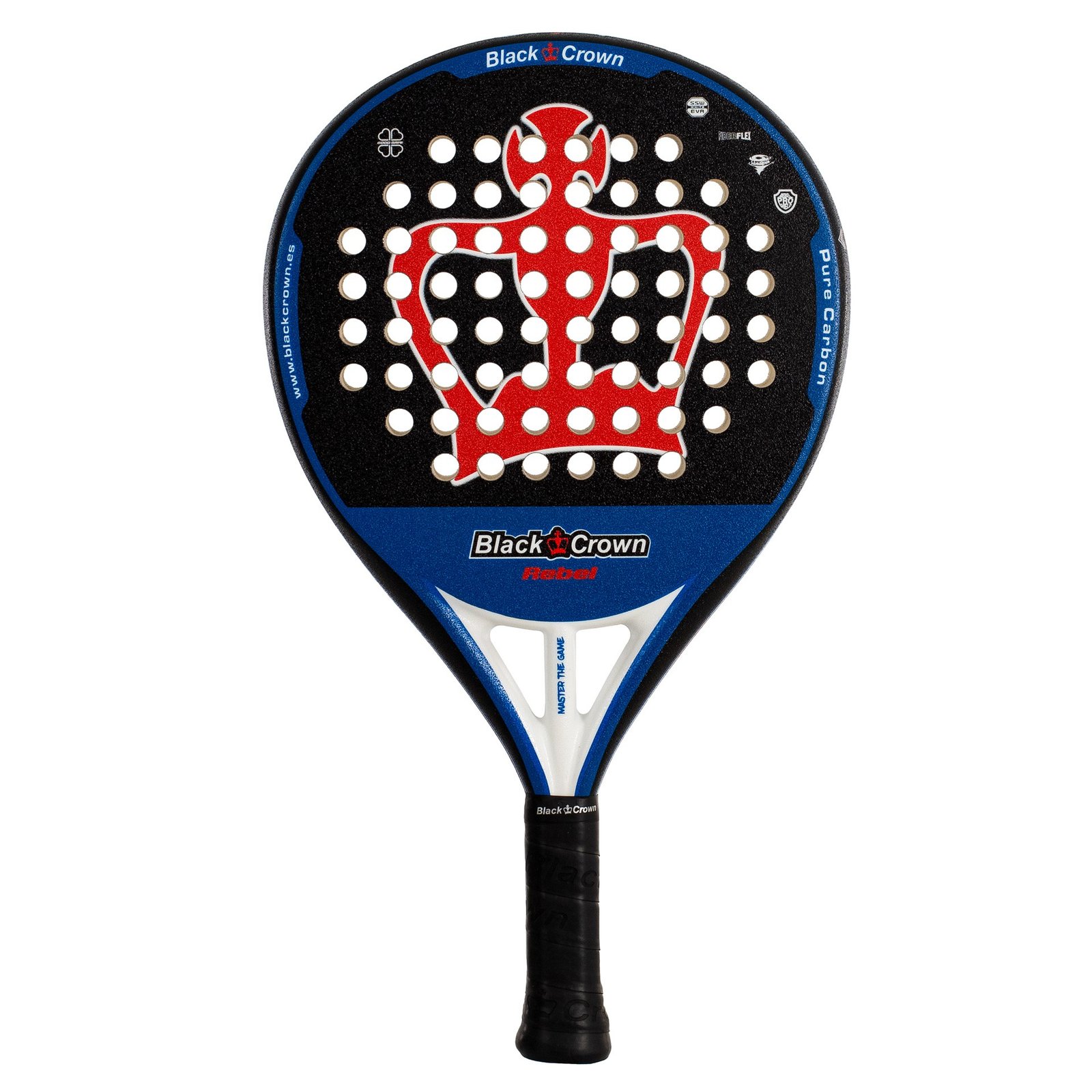 pala de pádel black crown rebel 5
