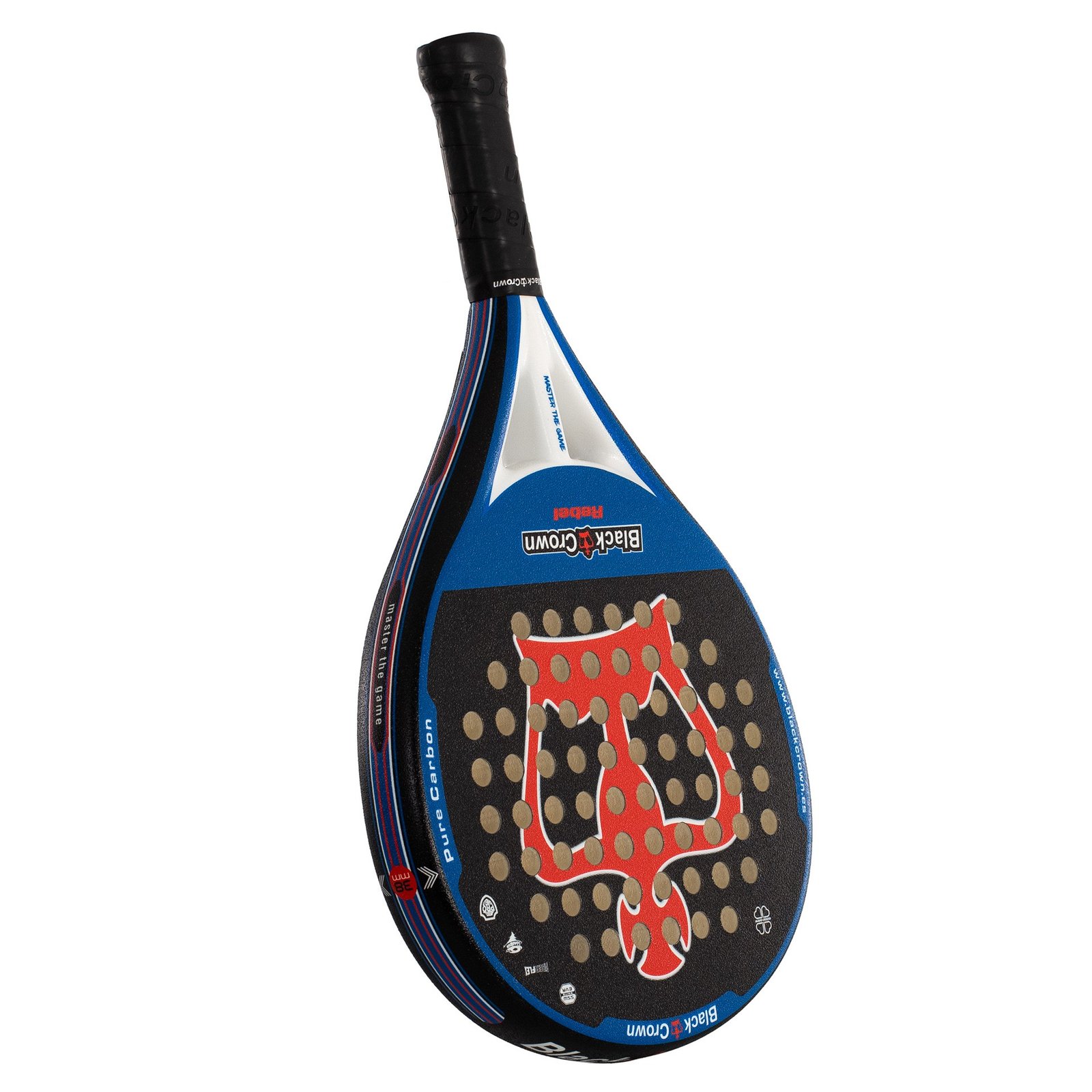 pala de pádel black crown rebel 6