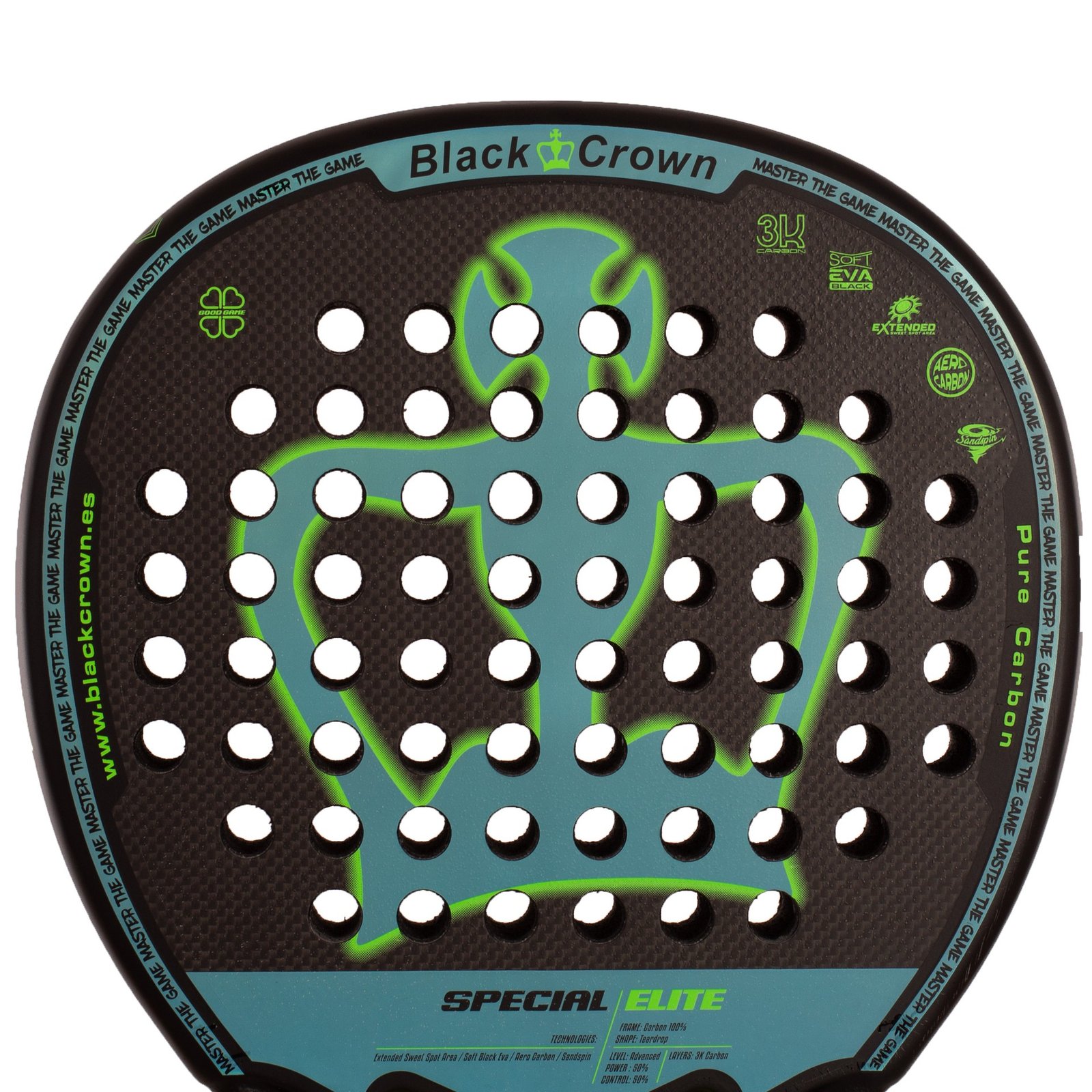 pala de pádel black crown special elite 3