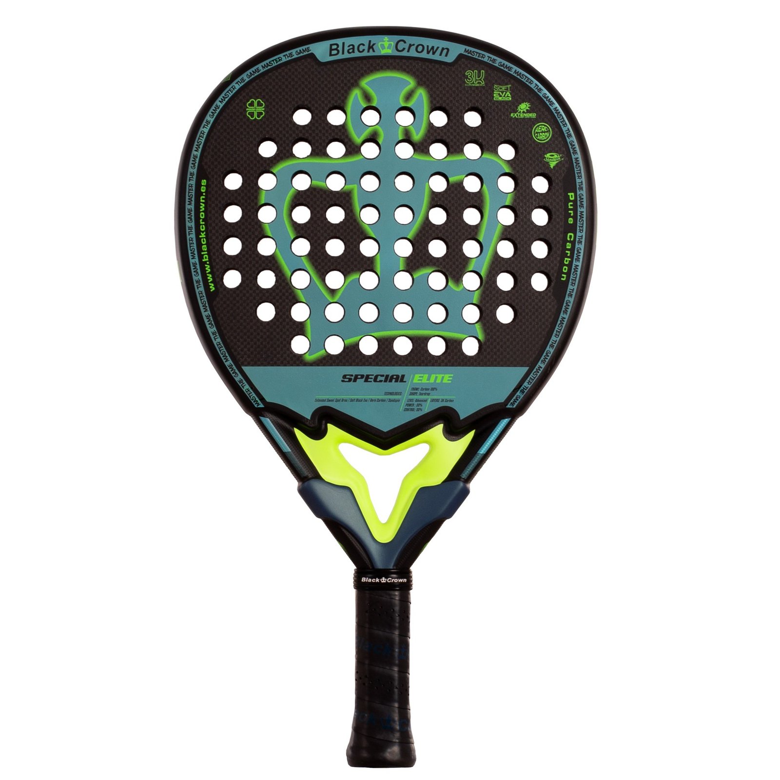 pala de pádel black crown special elite 6