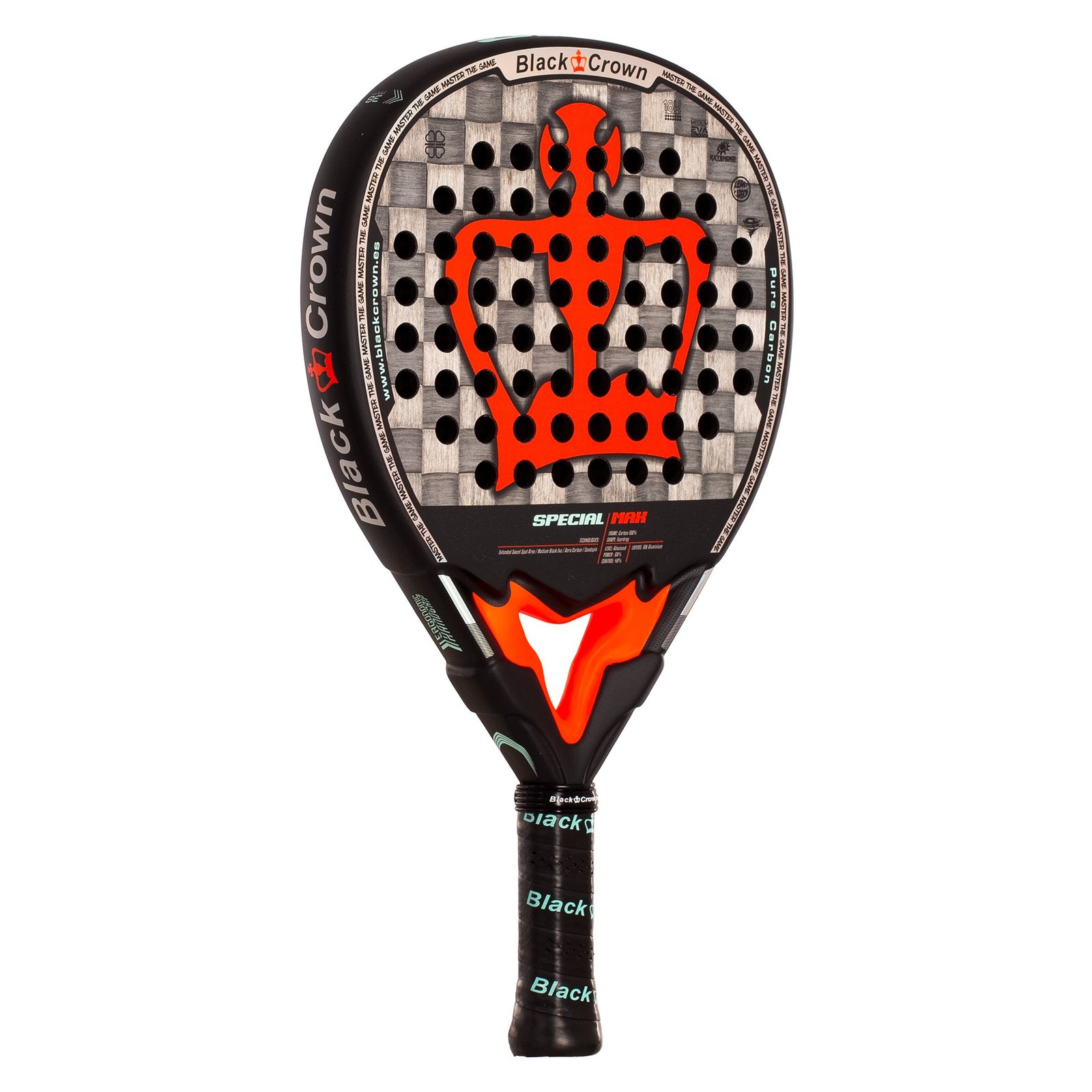 pala de pádel black crown special max 2