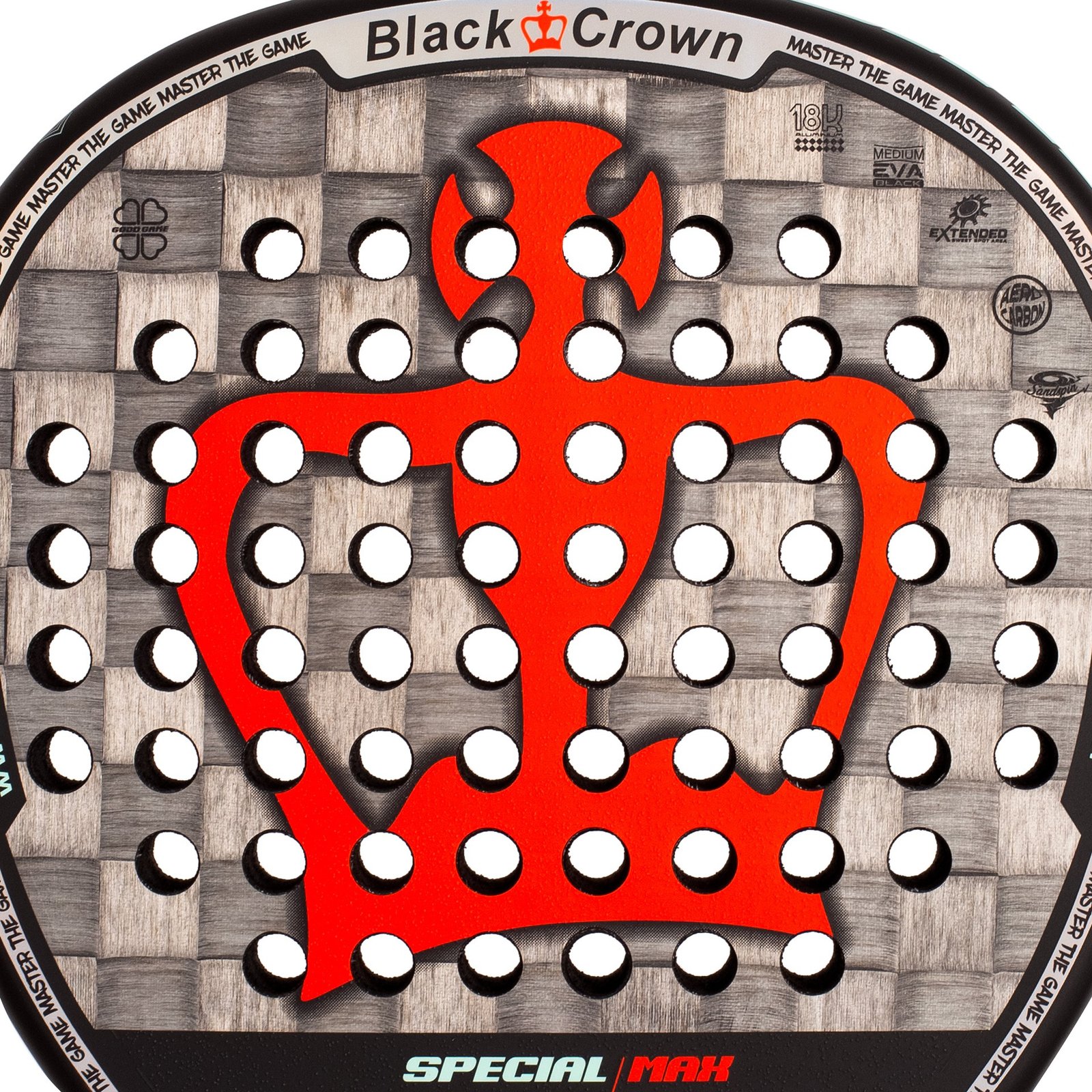 pala de pádel black crown special max 5