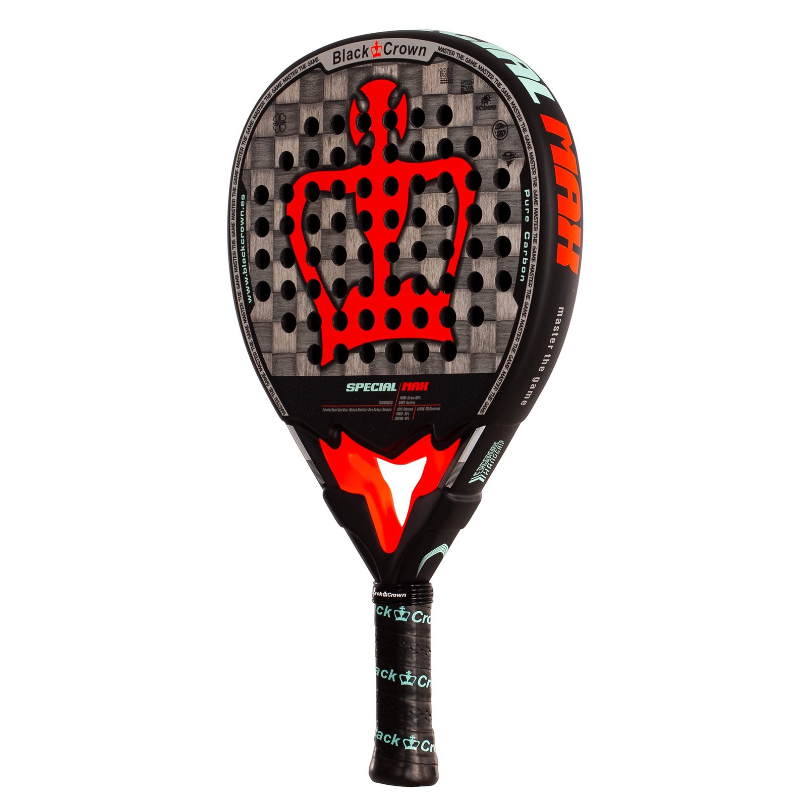 pala de pádel black crown special max 6